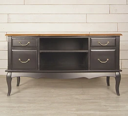 фото Комод под TV «Leontina Black»  арт ST9328BLK