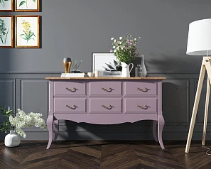 купить Консоль "Leontina Lavanda" 6 ящиков арт ST9358L в интернет-магазине