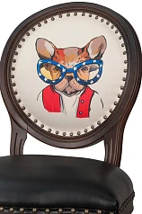 заказать Полубарный стул Kosco Kora average Bulldog Print
