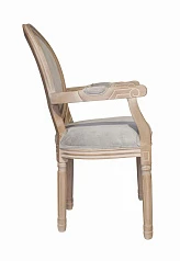 купить стильный Мягкий стул с подлокотниками Volker Arm Grey