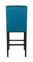 красивый Дизайнерский барный стул Skipton Blue Velvet на заказ