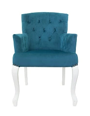 красивое Классическое кресло Deron Blue and White