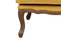 фото Мягкое полукресло с подлокотниками Nitro Yellow в интерьере