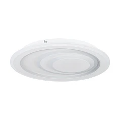 купить 32052 Потолочный светильник PALAGIANO 1, 14,7W (LED), 4000K, 2200lm, H50, ?380, сталь, белый / пластик, сталь, матовый белый