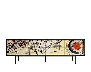 Комод с восемью ящиками "Emerson" by Kandinsky арт EM03/Print_01 на заказ
