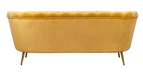 купить красивый Дизайнерский диван Pearl Triple Yellow в интернет-магазине