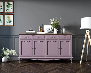 стильный Комод "Leontina lavanda" с ящиками и дверками арт ST9345L