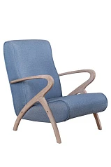 фото Низкое кресло Fobos blue