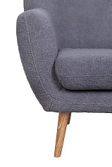 купить Низкое кресло Fuller Grey Boucle в интернет-магазине