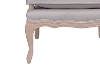 Кресло с подлокотниками Nitro Beige в интерьере