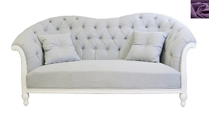 заказать Французский диван для гостиниц Velina фиолетовый