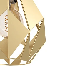 купить 43909 Люстра CARLTON, 3X60W (E27), L805, B205, H1100, сталь, золотой