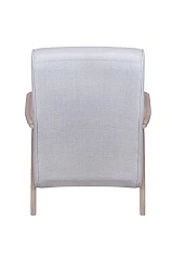 Низкое кресло Fobos light grey на заказ