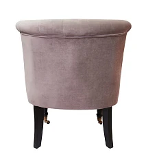 Низкое кресло Aviana Taupe Velvet в интерьере