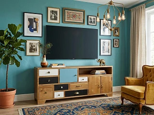 Комод «Акварель (Aquarelle)» 8 ящиков арт RE-16