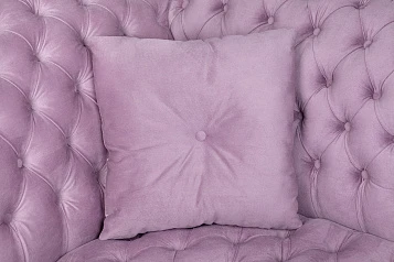 купить Двухместный диван Lina розовый в интернет-магазине