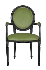 купить Мягкий стул с подлокотниками Delo Kora Arm Green в интернет-магазине