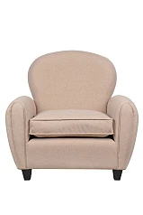 красивое Кресло широкое Flog коричневое в интернет-магазине