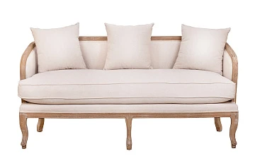 фото Диван ретро Nora бежевый