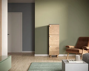 Узкий шкаф с тремя дверками "Split" SP20 в интернет-магазине