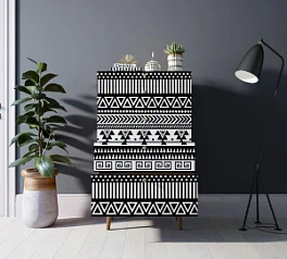 купить красивые Комод высокий "Berber" принт 19 арт BB10/Print_19