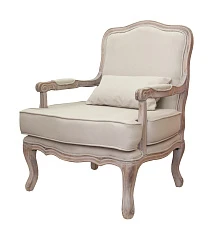 купить стильное Мягкое полукресло с подлокотниками Nitro Beige V2 в интернет-магазине