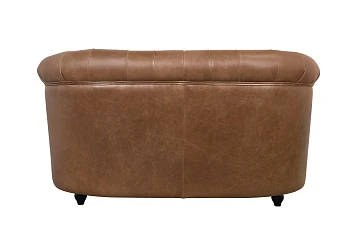 купить Кожаный диван лофт Karo Brown leather 2S