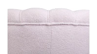 Низкое кресло ракушка Pearl Pink Boucle на черных ножках в интернет-магазине