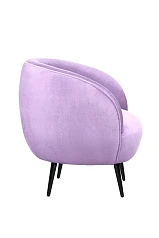 заказать Мягкое кресло Benee Purple на черных ножках