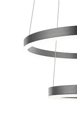 Люстра Orblaze 2 rings 400 black в интернет-магазине