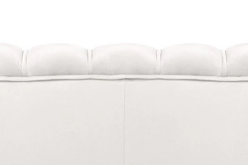 заказать Диван ракушка Pearl Triple Beige на черных ножках