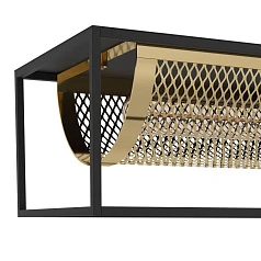 красивые 43788 Люстра NOHALES, 4X40W (E27), L1120, B170, H1500, сталь, черный, латунь на заказ