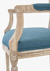 купить стильное Мягкое полукресло с подлокотниками Diella Blue