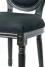 фото Дизайнерский обеденный стул модерн Volker Black