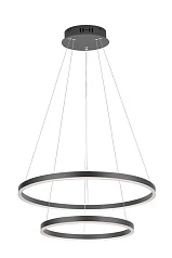 купить Люстра Orblaze 2 rings 600 black в интернет-магазине