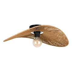 купить 31961 Потолочная люстра SIRUELA, 1х40W (E27), L560, B400, H160, сталь черный / бумага, натуральный в интернет-магазине