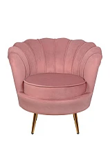 Низкое кресло ракушка Pearl Pink V3 в интернет-магазине