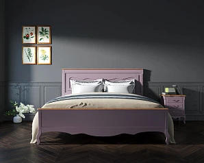 красивые Кровать "Leontina Lavanda" 180x200 арт ST9341/18L на заказ