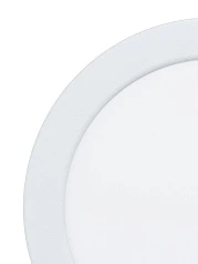 заказать 99207 Светодиодный встраиваемый светильник FUEVA 5, 11W (LED), ?166, ET26, IP44, 1350lm, 4000K, сталь