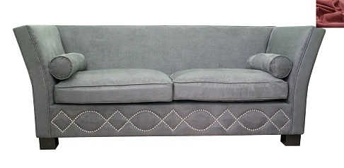 купить Диван арт-деко Volte Grey цвет красный в интернет-магазине