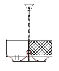 заказать Люстра Klaris Round