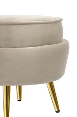 купить Пуф Pearl Adorn Taupe в интернет-магазине