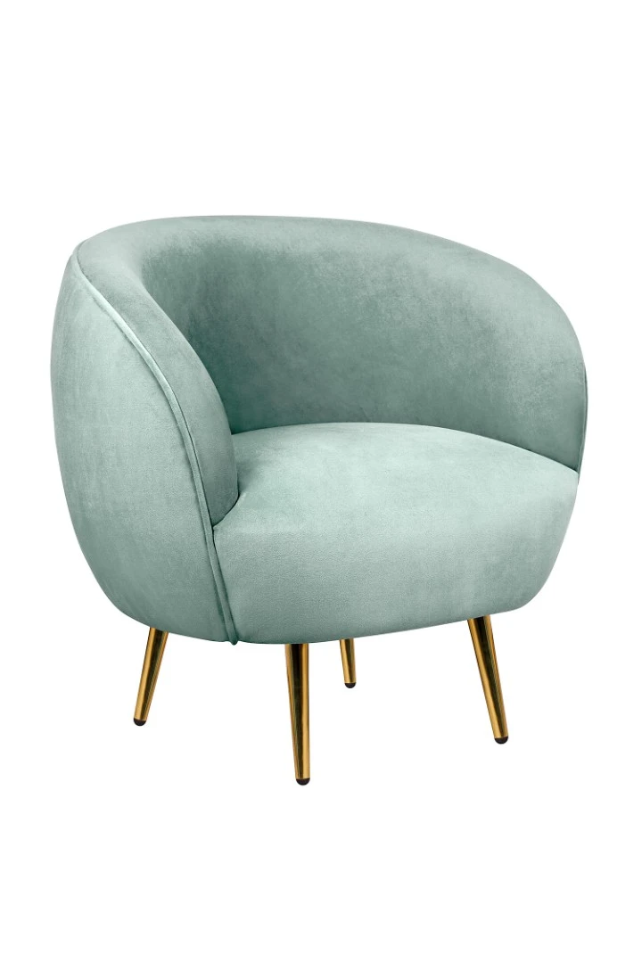 фото Мягкое кресло Benee Green в интерьере