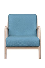 Кресло дизайнерское Cody N-blue в интерьере