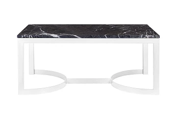стильный Журнальный столик прямоугольный Aron Marble-W