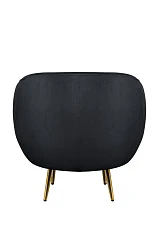 фото Мягкое кресло Benee Black в интерьере