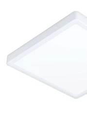 красивые 30893 Накладной светильник FUEVA 5, LED 20,5W, 2500lm, IP44, L285, B285, H30, сталь/пластик, белый на заказ