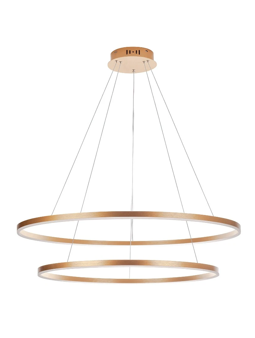 купить стильные Люстра Orblaze 2 rings 1000 gold в интернет-магазине