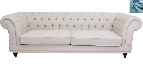 купить Диван мягкий арт-деко Neylan голубой