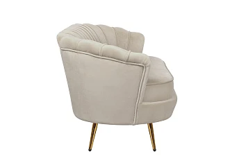 Диван ракушка для гостиниц Pearl Triple Taupe в интернет-магазине